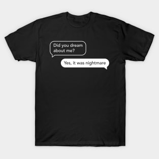 Funny and Humor Chat | Funny Text | Funny Gift T-Shirt